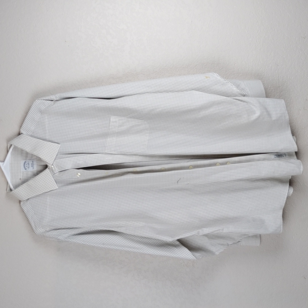 Brooks Brothers long sleeve button-down dress shirt size 18 - 35